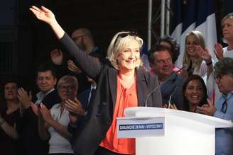 A francesa Marine Le Pen