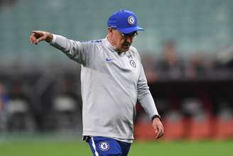CURTA PASSAGEM: Sarri deve deixar o Chelsea apenas uma temporada depois de chegar a Londres (Foto: AFP)