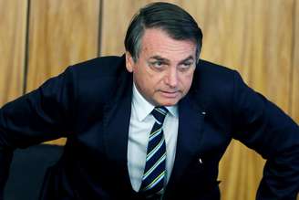 Bolsonaro, eme evento no Planalto 4/6/2019 REUTERS/Adriano Machado