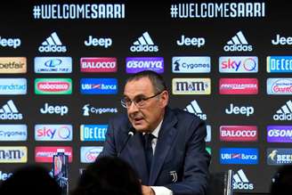 Sarri dá primeira coletiva como treinador da Juventus (Foto: Reprodução)