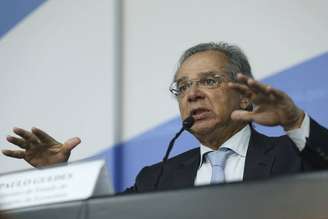 O ministro da Economia, Paulo Guedes