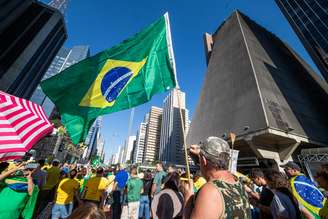 Na manifestação pró-Bolsonaro em São Paulo, o Movimento Brasil Livre (MBL) foi hostilizado
