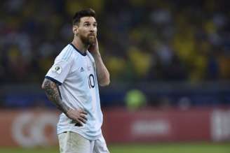 Messi jogou bem no Mineirão, mas não evitou a derrota - FOTO: Douglas Magno / AFP