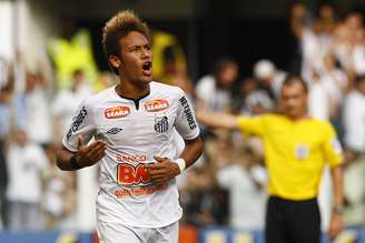 Neymar pelo Santos em 2011