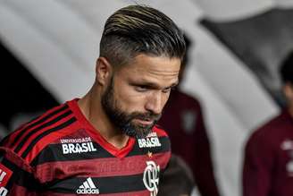 Diego durante Flamengo x Athletico PR, partida válida pelas quartas de final, jogo de volta da Copa do Brasil, realizada no estádio Maracanã, localizado na cidade do Rio de Janeiro