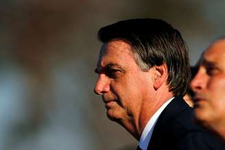 Presidente Jair Bolsonato durante cerimônia no Palácio da Alvorada
16/07/2019 REUTERS/Adriano Machado