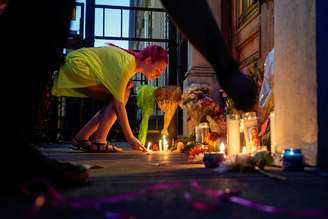 Memorial para vítimas de massacre a tiros em Dayton, Ohio
04/08/2019
REUTERS/Bryan Woolston
