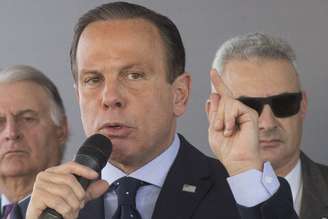 O governador de São Paulo, João Doria