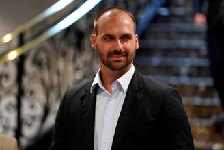 Deputado Eduardo Bolsonaro durante visita a Washington
16/03/2019
REUTERS/Joshua Roberts/File Photo