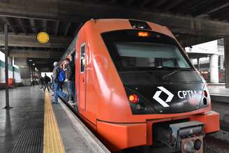 Companhia Paulista de Trens Metropolitanos (CPTM), em São Paulo