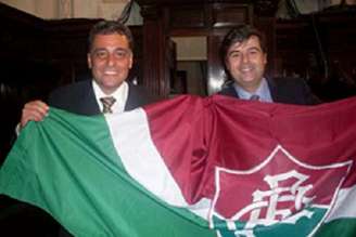 Júlio Bueno, à esquerda, concorreu à eleição do Fluminense em 2010 (Foto: Reprodução)