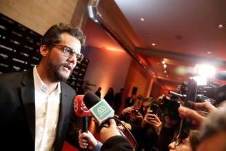 Ator e diretor Wagner Moura fala com jornalistas em Santiago, no Chile
18/08/2019
REUTERS/Rodrigo Garrido