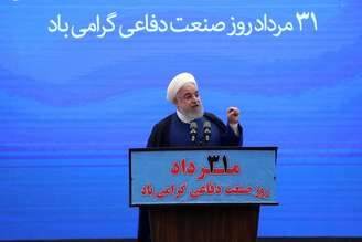 Presidente do Irã, Hassan Rouhani, discursa em Teerã
22/08/2019  Site Oficial do Presidente/Divulgação via REUTERS 