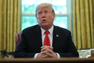 Presidente dos EUA, Donald Trump, na Casa Branca 
04/09/2019
REUTERS/Jonathan Ernst