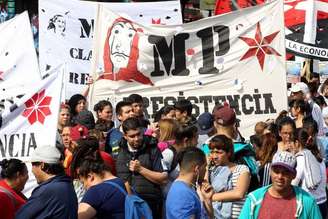Protestos contra a crise econômica em Buenos Aires, Argentina
