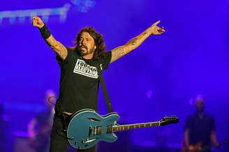 Dave Grohl comandou a plateia no último show da segunda noite de Rock in Rio