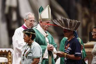 Missa de abertura do Sínodo da Amazônia, em 6 de outubro