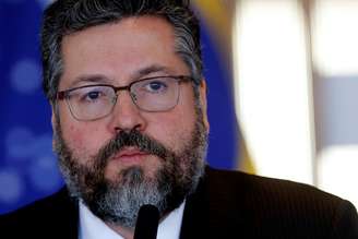 Chanceler Ernesto Araújo
05/09/2019
REUTERS/Adriano Machado