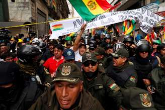Manifestação contra presidente da Bolívia, Evo Morales
10/10/2019
REUTERS/Carlos Garcia Rawlins