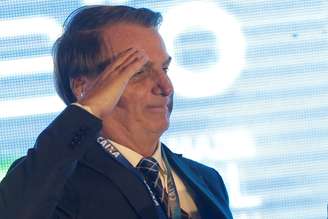 Presidente Jair Bolsonaro em evento na Caixa em Brasília
02/12/2019
REUTERS/Adriano Machado