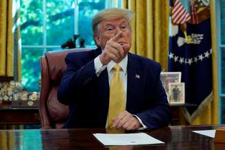 O presidente dos EUA, Donald Trump. 11/10/2019. REUTERS/Yuri Gripas