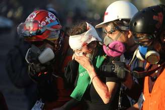 Estabelecimento tinha sido incendiado durante protestos sociais