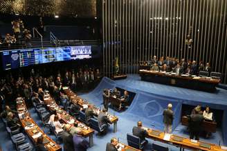 Votação do texto-base da Reforma da Previdência no Senado