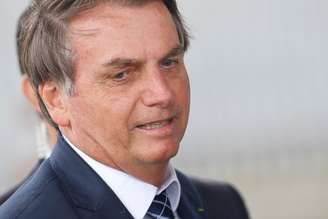 Presidente Jair Bolsonaro deixa Palácio da Alvorada, em Brasília
22/01/2020 REUTERS/Adriano Machado 
