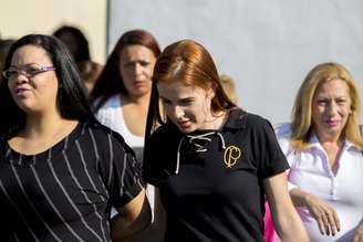 Suzane von Richthofen deixando a penitenciária feminina de Tremembé, no interior de São Paulo