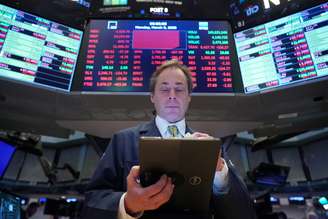 Operador na Bolsa de Nova York. 09/03/2020. REUTERS/Bryan R Smith