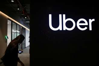 Logo da Uber em escritório da empresa em Bogotá
12/12/2019
REUTERS/Luisa Gonzalez