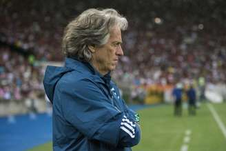 Contraprova de Jorge Jesus já está sendo realizada (Foto: Delmiro Junior/Photo Premium/Lancepress!)