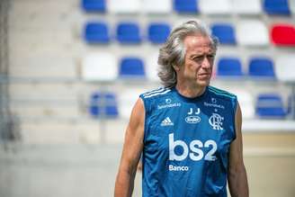 Exames de Jorge Jesus tiveram resultados inconclusivos (Alexandre Vidal/Flamengo)