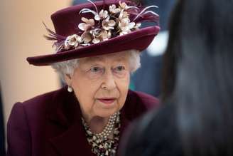 Rainha Elizabeth em evento em Londres 25/2/2020 Victoria Jones/PA Wire/Pool via REUTERS