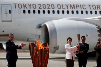Chegada da chama olímpica ao Japão para os Jogos de Tóquio
20/03/2020
REUTERS/Issei Kato