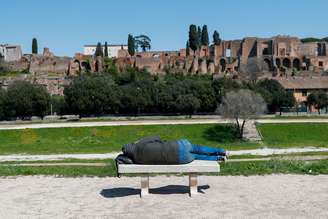 Roma, Itália 1/4/2020 REUTERS/Guglielmo Mangiapane