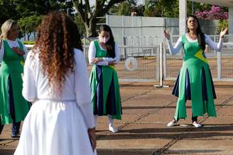 Grupo faz parte da Comunidade Evangélica Projeto de Deus, de Ceilândia, no Distrito Federal