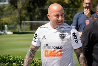 Sampaoli tem sido alvo frequente dos comentários 'ácidos' de Neto (Bruno Cantini/Atlético-MG(