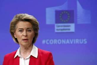 Von der Leyen anunciou que UE tem valores em caixa para ajudar outros países