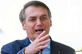 Bolsonaro tem se posicionado contra o isolamento social
09/04/2020
REUTERS/Adriano Machado 