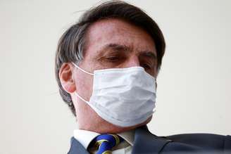 Presidente Jair Bolsonaro no Palácio do Planalto
12/05/2020 REUTERS/Adriano Machado