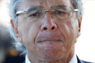 Ministro da Economia, Paulo Guedes, deixa o Palácio do Alvorada em Brasília
27/04/2020
REUTERS/Ueslei Marcelino