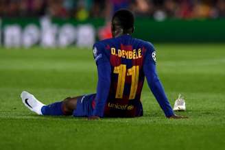 Dembélé sofreu com lesões em Barcelona (Foto: Josep LAGO / AFP)