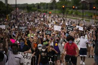 Protestos foram registrados pela morte de George Floyd por policiais