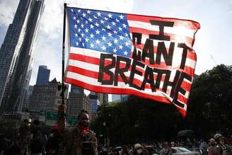 Protesto em Nova York contra o racismo