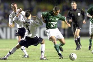 Palmeiras eliminou o Corinthians na semifinal da Libertadores de 2000 (Foto: Divulgação)