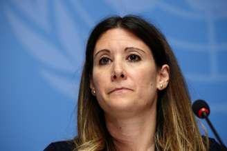 Maria Van Kerkhove, da OMS, durante entrevista coletiva em Genebra
29/01/2020
REUTERS/Denis Balibouse