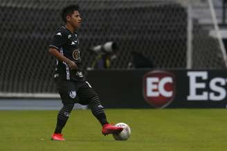 Alexander Lecaros em ação pelo Botafogo (Foto: Vítor Silva/Botafogo)