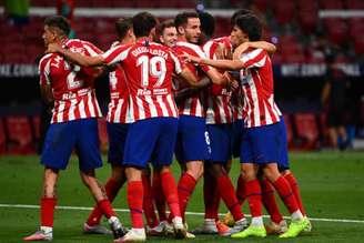 Atlético de Madrid espera manter boa fase desde o retorno do Espanhol (AFP)