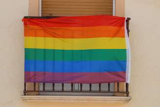 Bandeira símblo do movimento símbolo do movimento LGBT+
28/06/2020
REUTERS/Jon Nazca